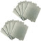 NHPY 10 Piezas Hoja de Mica para Microondas, Plato de Mica para Microondas, Mica para Microondas Accesorios Universales para Horno Microondas (108 * 99Mm)