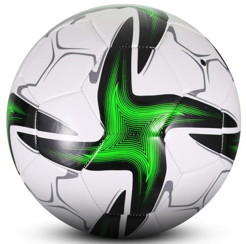 KWJEIULSOQ Fußball Kinder Unisex Fussball GrößE 5 Offizieller Fusball Professioneller Fussbälle Wasserdicht Fußbälle Sport Training Fußball Ball für Jugendliche und Erwachsene