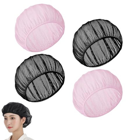4 redecillas para el pelo para dormir, protección para el cabello para la noche, gorro para dormir, gorro para dormir, gorro para dormir para mujeres