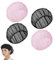 4 Stück Haarnetz Zum Schlafen,Haarschutz für Die Nacht,Bonnet Sleep Cap,Schlafhaube Haare SchüTzen， Haarnetze MüTze Mesh Schlafhauben, Nachtschlafhaube Weiche PerüCkenhaube SchlafmüTzen für Frauen