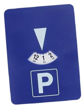 LeeQinersw Disco orario per auto, segnale elettronico, timer, accessori per auto, ricambi, orologio per parcheggio