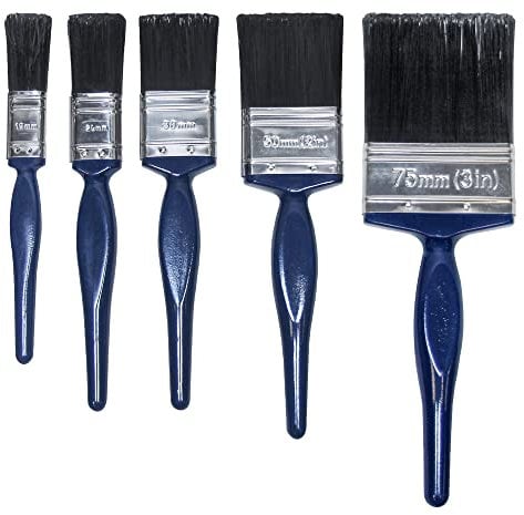Faithfull PBUSET5 Utility Paint Brush Set (5 Pieces)