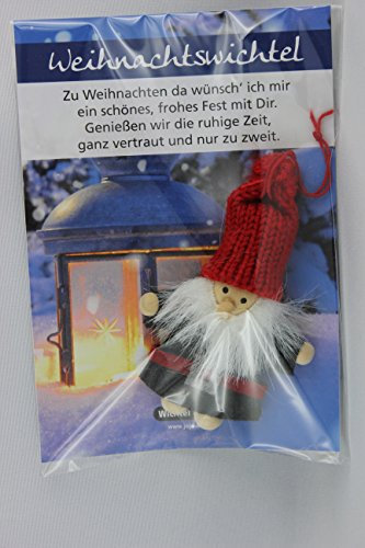 JoJo, Wichtel Arts, J023-204, Weihnachtswichtel, Filz, 8cm, grau