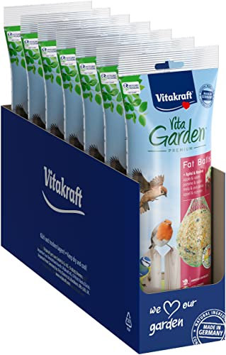 Vitakraft Wildvogel Vita Garden Knödel Apfel und Rosine (7X 4 Stück)