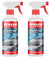 SCHEIBENENTEISER 2x 300 ml - bis -70 °C Antifrost Anti-Frost Klarsicht Enteiser Scheibenenteiser Türschlossenteiser Klare Sicht