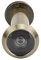 Ymiko Spioncino Porta Blindata, Spioncino con Copertura della Rotante Resistente per Spessore Porta 55-90 mm, Angolo Antifurto 220 Gradi, Sicurezza per Casa, Ufficio, Hotel(2)