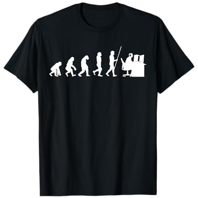 Evolution Gamer | Computer Freak Geek Nerd PC Game T-Shirt