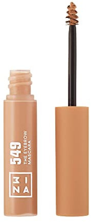 3INA MAKEUP - The Eyebrow Mascara 549 - Creme - Fixiert Definiert Volumen - Nicht klebende Gel-Formel - Dichte & Vollere Augenbrauen - Multiplikator-Effekt - Gel Formel - Vegan - Cruelty Free