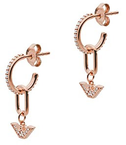 Emporio Armani Damen Hängeohrringe Sterlingsilber roségoldfarben, EG3461221