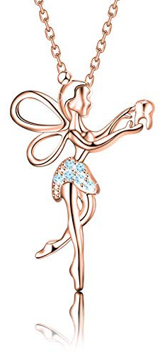 Zahnfee-Halskette für Mädchen mit Feenflügeln, Geburtsstein-Halskette, kleines Mädchen, Geburtstagsgeschenk, Zahnarzt, Zahnhygieniker, Zahnfee-Schmuck, medizinischer Zahnanhänger, Edelstahl Stoff Aus