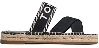 Tommy Hilfiger Damen Espadrilles Seasonal Webbing Sandal Stoffschuhe, Blau (Space Blue), 42 EU