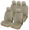 Auto Accessori Lupex - A21 Coprisedili auto universali, colore Beige, set fodere protezione sedili anteriori e posteriori, no suv