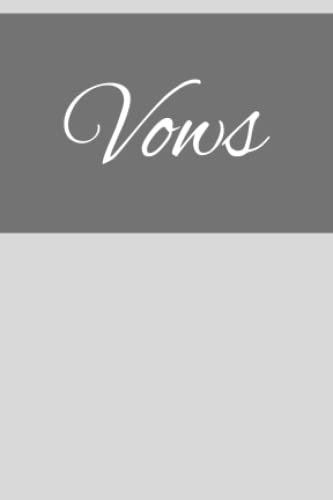 Vows Notebook