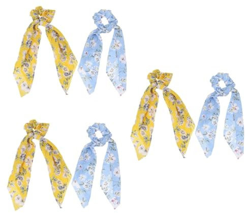 Amosfun 6stücke Haarbänder Mit Schleifen Dekorative Haarschmuck Für Lange Für Partys Geburtstage Und Alltag Strapazierfähigem Und Ingwerfarben