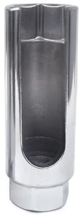 Ranuw Clé à douille à capteur traitée thermiquement pour la force Hazet - Taille 22 mm 12,5 mm - Douille de sonde lambda non chauffée - Taille 22 mm