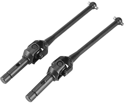 Bumdenuu 2 Stück Vordere Antriebswelle aus CVD-Metall für Yikong YK4102 YK4103 Absima CR3.4 Sherpa KHAMBA 1/10 RC Upgrade Auto auf Raupen
