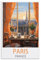 KmoNo Paris Frankreich Vintage Reiseposter 20 x 30 cm Poster Dekor Malerei Leinwand Wandkunst Wohnzimmer Poster Schlafzimmer