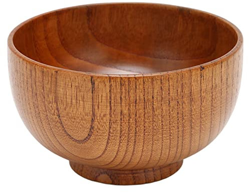 OKJHFD Bol en Bois De Jujube, Bols Japonais en Bois De Jujube, Bol De Nouilles en Bois, Surfaces Plus Lisses, Bol à Salade en Bois De Style Japonais pour la Maison, Le Restaurant