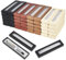 BENECREAT 40 Stück 4 Farben Stiftaufbewahrungsboxen, 17.5x4.4x2.2 cm Rechteckige Stift-Geschenkboxen Mit Sichtfenster Für Hochzeit, Geburtstag, Bürobedarf, 10 Stück/Farbe