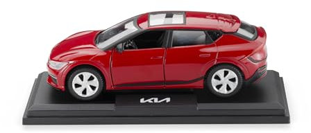 Kia Modellauto EV6 Glacier, Maßstab 1:38 (rot)