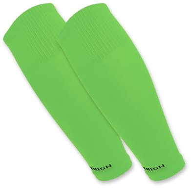 Tapedesign® – „TUBES” 1 Paar Fußball Sleeves Tubes Hellgrün (Unisex) - Fußball für Damen & Herren - atmungsaktiv