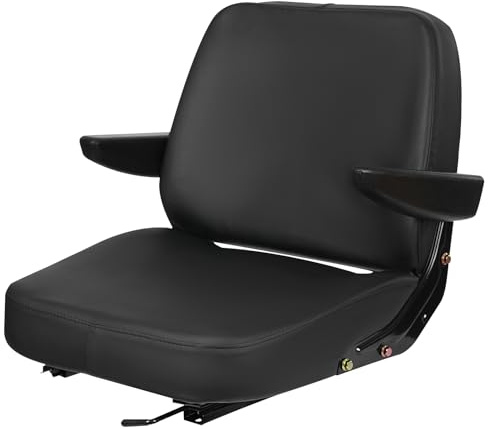 Siège de tracteur universel réglable, ergonomique et confortable pour véhicules, chariots élévateurs, tracteurs et pelleteuses