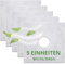 BFS Filters Pack mit 5 Ersatzfiltern kompatibel mit Helios Lüfter Elf/ELSN 00939 ELS, Luft- und Staubfilter, Abmessungen 160x160 mm, ø42 mm, Filter G2