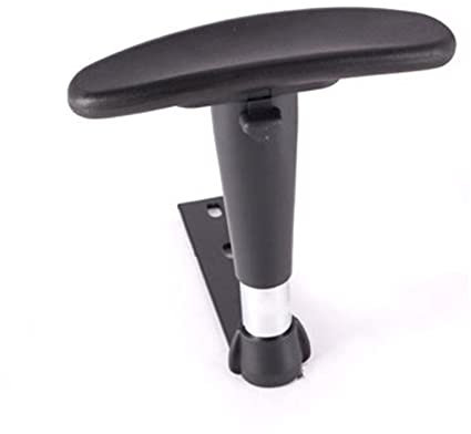 Gaming Chair Replacement Parts Lifting and Rotating Armrest with 2 Holes Suitable for Racing Chairs (Size: One)