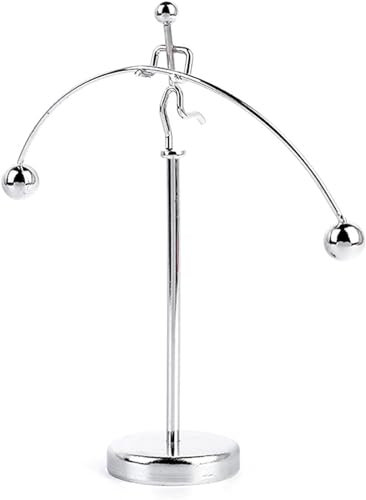 UQACHG Dispositivo di levitazione Magnetica gravitazionale Omino bilanciato Pendolo di Newton Oscillazione antifisica Moto perpetuo Ornamento Non-Stop Pendolo Creativo a Sfera
