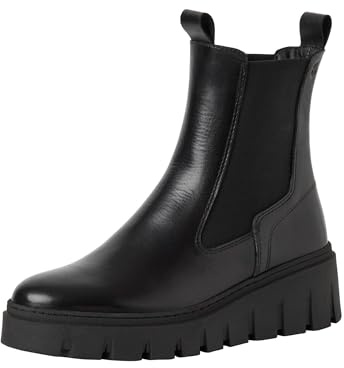 Tamaris Women's Flat Boots, black, 7.5 UK
