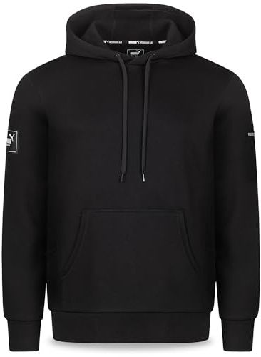 PUMA Workwear Advanced Kollektion - Hoodie Herren Pullover mit Kapuze - Schultertasche, Zwei Seitentaschen und Bauchtasche - Atmungsaktives Gewebe - Für Handwerk und Logistik