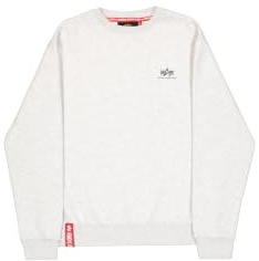 Alpha Industries Herren Basic Small Logo Sweatshirt