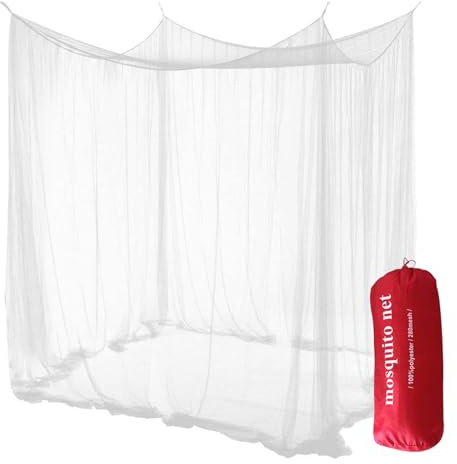 für Terrasse – tragbares, großes Netz | Insektenschutz für Hof, Boot, Camping, Balkon, Wohnung, Garten, Hinterhof, LKW