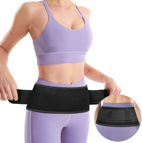 AYBUY Sacroiliac SI Joint Hip Belt, Lower Back Support Brace for Men and Women, Sacroiliac Hip Support Band for Pelvis, Lumbar, Style B