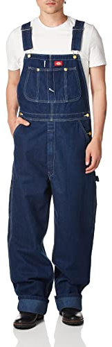 Dickies Herren Latzhose DB100 - Bib Overall,Blau (Rnsd Ind/Blu Rnb),W40/L30