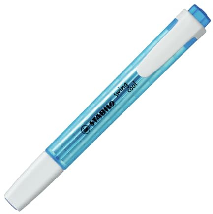Textmarker - STABILO swing cool - Einzelstift - blau