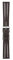 Morellato Unisex Uhrenarmband Sport Collection Mod. Riding aus wasserabweisendem Echtleder - A01X4749797, braun, 18 mm, Gurt