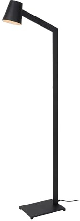 Lucide MIZUKO - Stehlampe Mit Leselampe - Ø 13 cm - 1xE14 - Schwarz