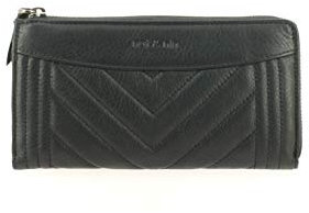 Katana - Porte-Cartes en Cuir - Noir - 19.5 x 12 x 1 cm - Noir