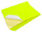 EVG Evergreen Goods A4 10 Blatt neongelbe Fluoreszierende Papieraufkleber | Selbstklebende laserbedruckbare Etiketten | Schneidemaschinen-kompatibel | Silhouetten-Bastelschneider | Fettgedruckte