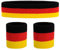 ONUPGO Schweißband Set Sportstirnband Handgelenk gestreifte Schweißbänder Frottee Sporttraining Basketball-Armband Stirnbänder Feuchtigkeitstransport Schweiß absorbierendes Stirnband