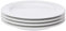 Le Creuset Stoneware Set of 4 Salad Plates, 8.5 each, White