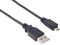 PremiumCord USB - Micro USB Verbindungskabel 1, 5m, USB A Stecker auf Micro B Stecker, USB 2.0 High Speed Datenkabel, 5Pins, 2x geschirmt, AWG28, Farbe schwarz, Länge 1, 5m