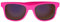 PARTY DISCOUNT Brille 80s Neon Rosa