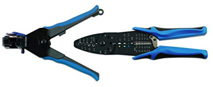 Laser 7403 Wire Cutter, Crimper & Stripper Set 2pc