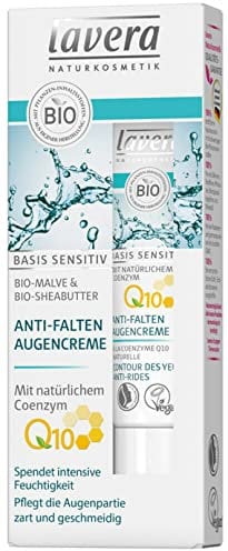 Lavera Bio basis sensitiv Anti-Falten Augencreme Q10 (2 x 15 ml)