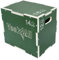 Yes4All HL1V 3-in-1 Aufbewahrungsbox aus Holz, rutschfest, Grün, 40.6 x 35.5 x 30.5 cm, 6 Rings
