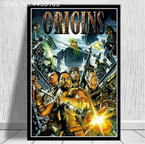 LGXINGLIyidian Poster Und Drucke Call Duty Black Ops Zombies Spiel Poster Wandkunst Bild Leinwand Gemälde Moderne Dekoration Uo1222 40X60Cm