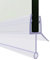 SONNI Goma Mampara Ducha 90cm,Junta Mampara Ducha Baño Bañera Puerta Adecuado para Cristal 6mm 7mm