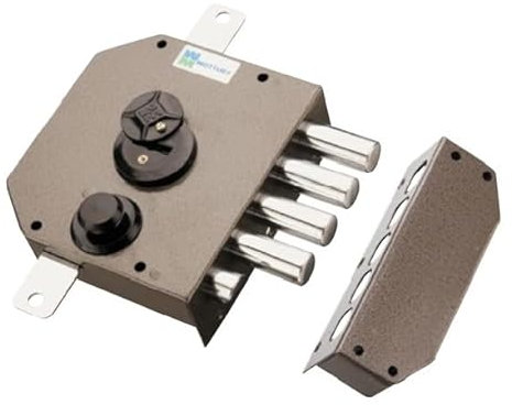 Serrure 3 points 530 double panneton marron A2P* droite - MOTTURA - 20530VDDMX